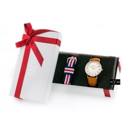 WOMEN'S PACIFIC CLOSE WATCH - gift set (zy590h)PACIFIC CLOSE - komplet prezentowy (zy590h)
