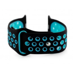 Apple Watch strap U24 - black/turquoise - 42/44mmApple Watch pasek U24 - czarny/turkusowy - 42/44mm