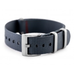 Pasek N03 parciany do zegarka - szary - 20mmPasek N03 parciany do zegarka - szary - 20mm