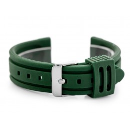 U09 rubber watch strap - green - 28mmPasek gumowy do zegarka U09 - zielony - 28mm