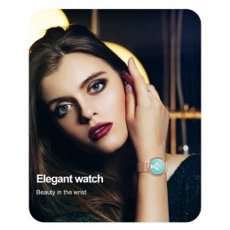 SMARTWATCH WOMEN'S PACIFIC 18-1 - BRANSOLET + BELT: Rosegold / Pink (sy015a)SMARTWATCH PACIFIC 18-1 - BRANSOLETA + PASEK: Rosegold / Różowy (sy015a)