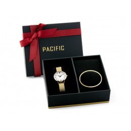 WOMEN'S WATCH PACIFIC X6172 - gift set (zy665a)ZEGAREK DAMSKI PACIFIC X6172 - komplet prezentowy (zy665a)