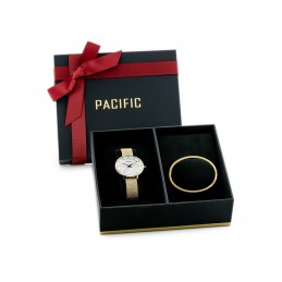 WOMEN'S WATCH PACIFIC X6171 - gift set (zy664b)ZEGAREK DAMSKI PACIFIC X6171 - komplet prezentowy (zy664a)