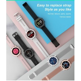 SMARTWATCH UNISEX Pacific 17-3 Bracelet - silver + extra PASSAGE (sy010c)SMARTWATCH Pacific 17-3 Bransoleta - srebrna + dodatkowy PASEK (sy010c)