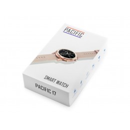 SMARTWATCH UNISEX Pacific 17-3 Bracelet - silver + extra PASSAGE (sy010c)SMARTWATCH Pacific 17-3 Bransoleta - srebrna + dodatkowy PASEK (sy010c)