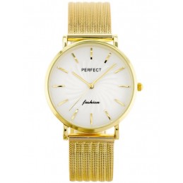 WOMEN'S WATCH PERFECT E334 - mesh (zp932b) + BOXZEGAREK DAMSKI PERFECT E334 - siatka (zp932b) + BOX