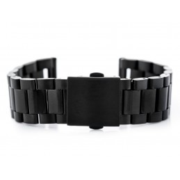 Pacific Model 1 solid bracelet - black 18mmBransoleta Pacific Model 1 solid - czarna 18mm