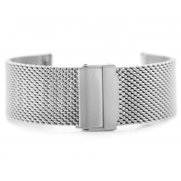 Pacific M8 bracelet - HQ mesh - silver 22mmBransoleta Pacific M8 - siatka HQ - srebrna 22mm