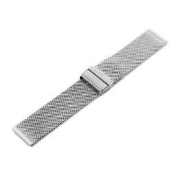 Pacific M8 bracelet - HQ mesh - silver 22mmBransoleta Pacific M8 - siatka HQ - srebrna 22mm