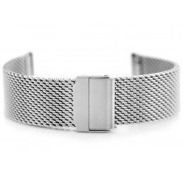 Pacific M8 bracelet - HQ mesh - 20mm silverBransoleta Pacific M8 - siatka HQ - srebrna 20mm