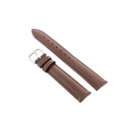 W94 leather watch strap - dark brown - 24mmPasek skórzany do zegarka W94 - ciemny brąz - 24mm