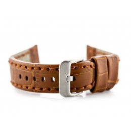 W49 leather watch strap - camel - 20mmPasek skórzany do zegarka W49 - camel - 20mm