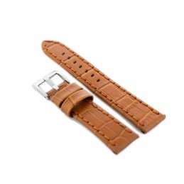 W49 leather watch strap - camel - 20mmPasek skórzany do zegarka W49 - camel - 20mm