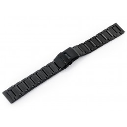 Pacific Model 10 solid bracelet - black 18mmBransoleta Pacific Model 10 solid - czarna 18mm