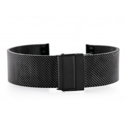 Pacific M6 bracelet - HQ mesh - black 20mmBransoleta Pacific M6 - siatka HQ - czarna 20mm