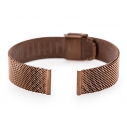 Pacific M6 bracelet - HQ mesh - brown 14mmBransoleta Pacific M6 - siatka HQ - brązowa 14mm