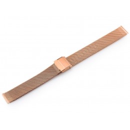 Pacific M6 bracelet - HQ mesh - rosegold 12mmBransoleta Pacific M6 - siatka HQ - rosegold 12mm