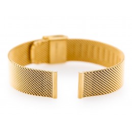 Pacific M6 bracelet - HQ mesh - gold 12mmBransoleta Pacific M6 - siatka HQ - złota 12mm