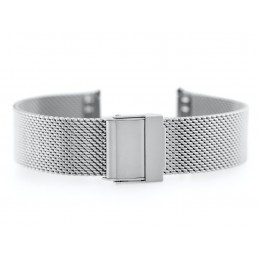 Pacific M6 bracelet - HQ mesh - silver 16mmBransoleta Pacific M6 - siatka HQ - srebrna 16mm