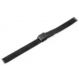 Pacific M4 bracelet - HQ mesh - black 12mmBransoleta Pacific M4 - siatka HQ - czarna 12mm