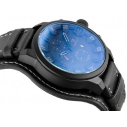 MEN'S WATCH PERFECT A177T - graphite washer (zp251b)PERFECT A177T - grafitowy podkładka (zp251b)