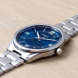 ZEGAREK MĘSKI CASIO MTP-V005D-2B5 + BOXZEGAREK MĘSKI CASIO MTP-V005D-2B5 + BOX