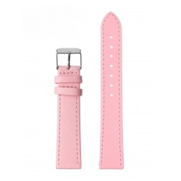 Pasek skórzany do zegarka W94 - jasnoróżowy - 18mmPasek skórzany do zegarka W94 - jasnoróżowy - 18mm