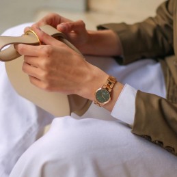 DANIEL WELLINGTON WOMEN'S WATCH DW00100421 Iconic Emerald 28mm + BOXZEGAREK DAMSKI DANIEL WELLINGTON DW00100421 Iconic Emerald 28 + BOX