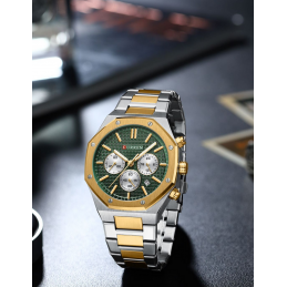 CURREN 8440 MEN'S WATCH (zc047c) + BOXZEGAREK MĘSKI CURREN 8440 CHRONOGRAF (zc047c) + BOX