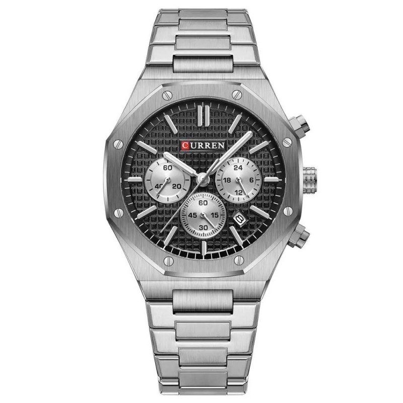 CURREN 8440 CHRONO MEN'S WATCH (zc047b) + BOX  ZEGAREK MĘSKI CURREN 8440 CHRONOGRAF (zc047b) + BOX