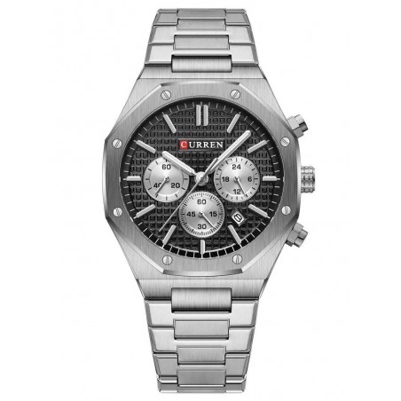 CURREN 8440 CHRONO MEN'S WATCH (zc047b) + BOX