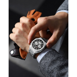 CURREN 8440 CHRONO MEN'S WATCH (zc047b) + BOXZEGAREK MĘSKI CURREN 8440 CHRONOGRAF (zc047b) + BOX