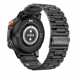 GRAVITY GT20-1 MEN'S SMARTWATCH - AMOLED, ADDITIONAL BELT (sg024a)SMARTWATCH MĘSKI GRAVITY GT20-1 - AMOLED, DODATKOWY PASEK (sg024a)