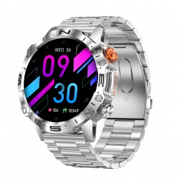 GRAVITY GT20-2 MEN'S SMARTWATCH - AMOLED, ADDITIONAL BELT (sg024b)SMARTWATCH MĘSKI GRAVITY GT20-2 - AMOLED, DODATKOWY PASEK (sg024b)