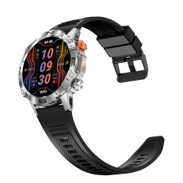 GRAVITY GT20-2 MEN'S SMARTWATCH - AMOLED, ADDITIONAL BELT (sg024b)SMARTWATCH MĘSKI GRAVITY GT20-2 - AMOLED, DODATKOWY PASEK (sg024b)