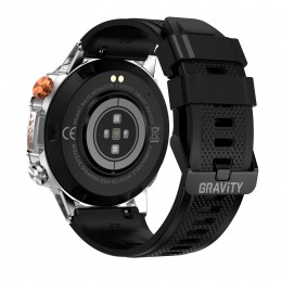 GRAVITY GT20-4 MEN'S SMARTWATCH - AMOLED, ADDITIONAL BELT (sg024d)SMARTWATCH MĘSKI GRAVITY GT20-4 - AMOLED, DODATKOWY PASEK (sg024d)