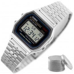 CASIO A159WA-N1DF MEN'S WATCH - CLASSIC (zd168b) + BOXZEGAREK MĘSKI CASIO A159W-N1DF - KLASYKA (zd168a) + BOX