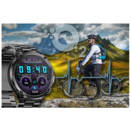 GRAVITY GT21-1 MEN'S SMARTWATCH - BLUETOOTH CALL, ADDITIONAL BELT (sg025a)SMARTWATCH MĘSKI GRAVITY GT21-1 - BLUETOOTH CALL, DODATKOWY PASEK (sg025a)