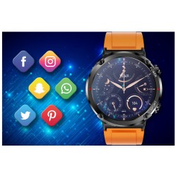 GRAVITY GT21-2 MEN'S SMARTWATCH - BLUETOOTH CALL, ADDITIONAL BELT (sg025b)SMARTWATCH MĘSKI GRAVITY GT21-2 - BLUETOOTH CALL, DODATKOWY PASEK (sg025b)