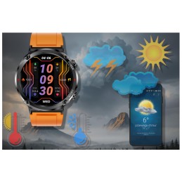 GRAVITY GT21-2 MEN'S SMARTWATCH - BLUETOOTH CALL, ADDITIONAL BELT (sg025b)SMARTWATCH MĘSKI GRAVITY GT21-2 - BLUETOOTH CALL, DODATKOWY PASEK (sg025b)