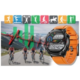 GRAVITY GT21-2 MEN'S SMARTWATCH - BLUETOOTH CALL, ADDITIONAL BELT (sg025b)SMARTWATCH MĘSKI GRAVITY GT21-2 - BLUETOOTH CALL, DODATKOWY PASEK (sg025b)