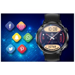 GRAVITY GT21-3 MEN'S SMARTWATCH - BLUETOOTH CALL, ADDITIONAL BELT (sg025c)SMARTWATCH MĘSKI GRAVITY GT21-3 - BLUETOOTH CALL, DODATKOWY PASEK (sg025c)