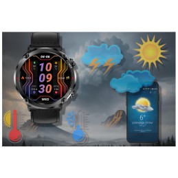 GRAVITY GT21-3 MEN'S SMARTWATCH - BLUETOOTH CALL, ADDITIONAL BELT (sg025c)SMARTWATCH MĘSKI GRAVITY GT21-3 - BLUETOOTH CALL, DODATKOWY PASEK (sg025c)
