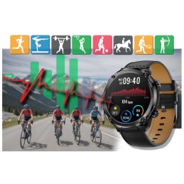 GRAVITY GT21-3 MEN'S SMARTWATCH - BLUETOOTH CALL, ADDITIONAL BELT (sg025c)SMARTWATCH MĘSKI GRAVITY GT21-3 - BLUETOOTH CALL, DODATKOWY PASEK (sg025c)