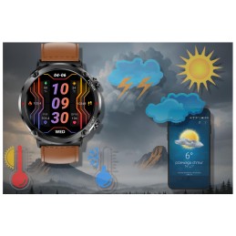 GRAVITY GT21-4 MEN'S SMARTWATCH - BLUETOOTH CALL, ADJUSTABLE BELT (sg025d)SMARTWATCH MĘSKI GRAVITY GT21-4 - BLUETOOTH CALL, DODATKOWY PASEK (sg025d)