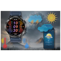 GRAVITY GT21-5 MEN'S SMARTWATCH - BLUETOOTH CALL, ADDITIONAL BELT (sg025e)SMARTWATCH MĘSKI GRAVITY GT21-5 - BLUETOOTH CALL, DODATKOWY PASEK (sg025e)