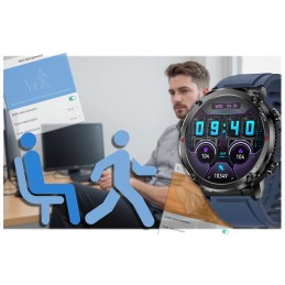 GRAVITY GT21-5 MEN'S SMARTWATCH - BLUETOOTH CALL, ADDITIONAL BELT (sg025e)SMARTWATCH MĘSKI GRAVITY GT21-5 - BLUETOOTH CALL, DODATKOWY PASEK (sg025e)