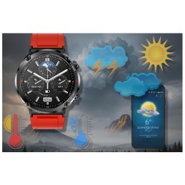 GRAVITY GT21-6 MEN'S SMARTWATCH - BLUETOOTH CALL, ADDITIONAL BELT (sg025f)SMARTWATCH MĘSKI GRAVITY GT21-6 - BLUETOOTH CALL, DODATKOWY PASEK (sg025f)