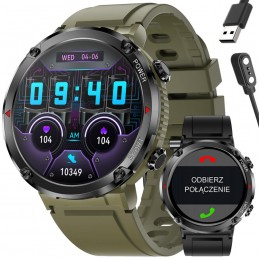 GRAVITY GT21-7 MEN'S SMARTWATCH - BLUETOOTH CALL, ADDITIONAL BELT (sg025g)SMARTWATCH MĘSKI GRAVITY GT21-7 - BLUETOOTH CALL, DODATKOWY PASEK (sg025g)