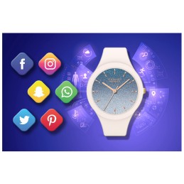 GRAVITY GT14-1 WOMEN'S SMARTWATCH - BLUETOOTH CONNECTIONS, OWN dial (sg026a)SMARTWATCH DAMSKI GRAVITY GT14-1 - ROZMOWY BLUETOOTH, WŁASNE TARCZE (sg026a)